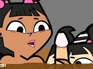 Total Drama Harem - Part 30 - Blowjob Reward We Are Save!! By LoveS...