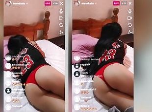 SEXO EN VIVO INSTAGRAM CON MI HERMANASTRA - Nos gusto estar solos e...