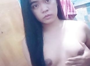 asia, mandi, pelajar, amatir, cantik, seorang-diri, filipina, natal