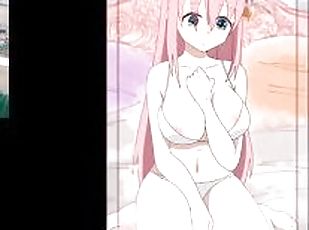 masturbācija-masturbation, briesmonis, anime, hentai, mīlīga