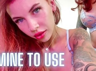 store-pupper, orgasme, amatør, slave, rødhåret, pov, dildo, alene, femdom, tattoo