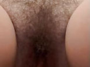 Held it for the entire day hairy pussy powerful piss