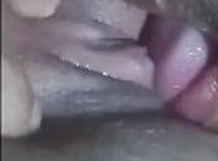 ????HOW TO EAT A PUSSY CLOSE UP  SHORTS  FAT GIRL PUSSY LICKING  BI...