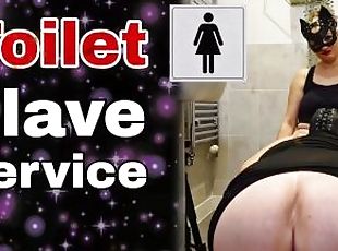 Femdom Toilet Slave! Licking Clean My Ass! Humiliation BDSM Female ...