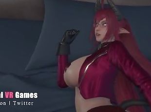 [VR] Cocky Succubus Side Fuck Fun