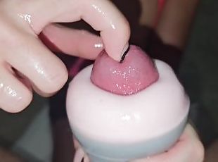 orgasme, amatir, cumshot-keluarnya-sperma, handjob-seks-dengan-tangan-wanita-pada-penis-laki-laki, pasangan, sudut-pandang, sperma