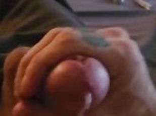 masturbare-masturbation, amatori, jet-de-sperma, pula-imensa, pov, sperma, solo, pula