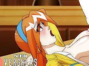 Ace Attorney Hentai - Athena Cykes Gets Fucked On Top of the Courtr...