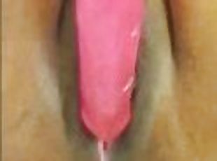 Pink Dildo chubby girl wet Fat Pussy ASMR