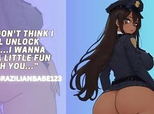 [F4M] Sexy Cop GF Handcuffs You To The Bed And Rides Your Cock [Han...