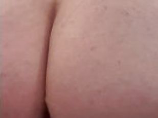 grosse, masturbation, amateur, anal, milf, jouet, belle-femme-ronde, joufflue, chevauchement, gode