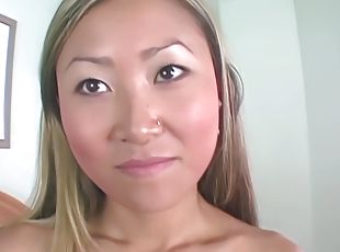 asiatisk, anal, japansk, blond, sovrum, ängel, busig, små-bröst