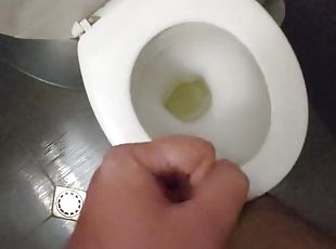 Pee and jerk off