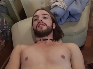 Long haired amateur latino boy fucked by stranger for money in POV
