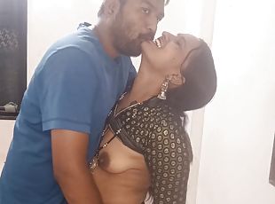 Tight Indian Pussy Wife With Saggy Boobs Makes Horny Desi Man Cum F...
