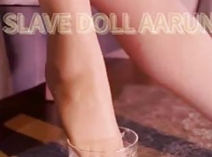 Slave Doll Aaruna Diary 8 stocking Foot Fetish