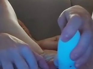 My permanently wet pussy lets it squirt  properly again