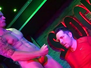 Markie More strips and dances before sloppy dick sucking