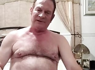 Video with grandpa cum in bed