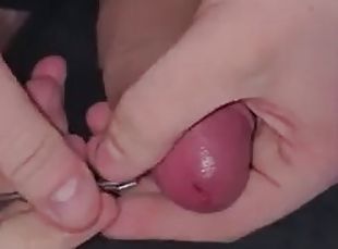 I put cum plugs in my cock. Horny penis plugs in my cock. Some are ...