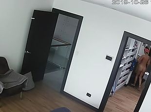 Caught on IP Cam with Brazilian Fat Ass Part 4