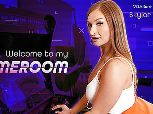 Welcome To My Gameroom - Big Tits Babe Puts on a Sexy Camshow