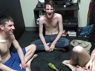 A Group Of Twinks Start A Sex Game  The Loser For Will Enjoy All Th...