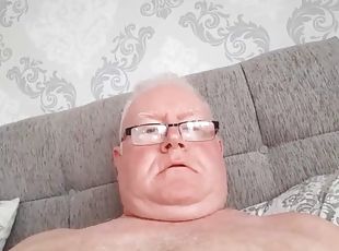 Handsome Step Dad Wanking