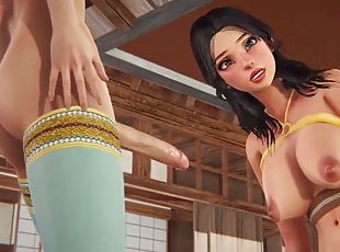 Disney Futa - Raya gets creampied by Jasmine - 3D Porn