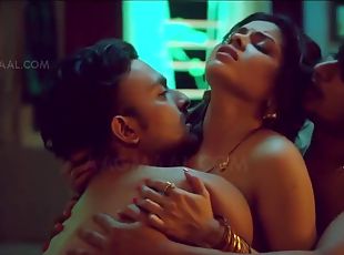 Indian curvy babe hot erotic scene