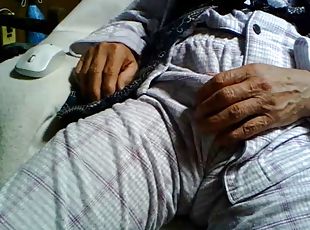 80 yo man from Japan 2 showing cock