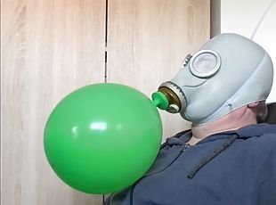 BHDL - N.V.A. GASMASK BREATHPLAY - TRAINING WITH BALLON BREATHBAG