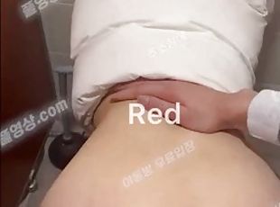 4786 Twitter Sect Red Blowjob Rearing in a Public Restroom Korean T...