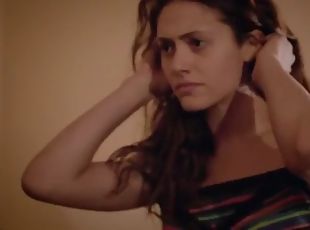 Emmy Rossum - Nude Sex Scenes, Oral Sex with Perky Tits - Shameless...