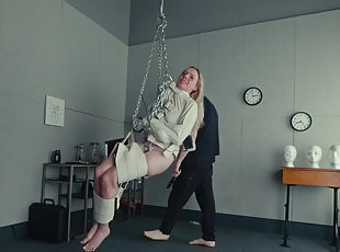 Kinky blonde girl Rebel Rhyder wants to be tied up and tortured