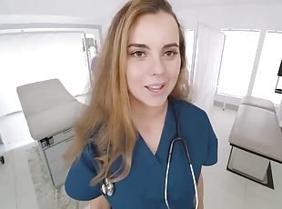 Curvy Nurse Jessie Rogers Seduces Coworker