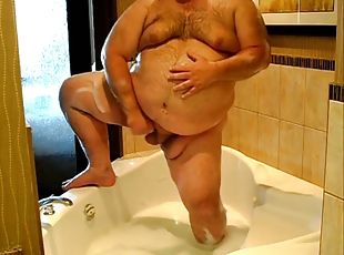 Hairy chub in a tub