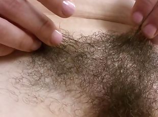 Bella Works Out Showing Us Her Hairy Pussy And Pits