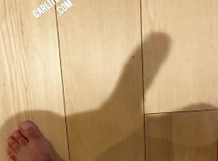 Shadow of a big cock