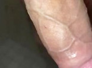 Cum catch all this hot cum now bitch!!, big latino cock in shower (must watch till end)