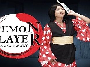 Fuck Session With Asian Teen Mai Thai as MAKOMO from DEMON SLAYER VR Porn