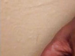 This is a close up cum shot amateur style