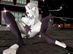 Trap the Cat FURRY wolf loona fingering her pussy [3d hentai uncens...