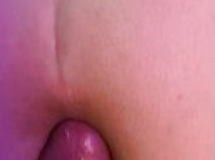 kvinnligt-sprut, amatör, anal, gigantisk-kuk, creampie, tight, fetisch, close-up, rövhål, kuk