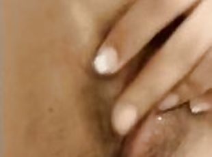 dyakol-masturbation, pekpek-puke-pussy, latina, mais-na-kulay-ang-buhok, kyut, maganda, maliit, nahuli