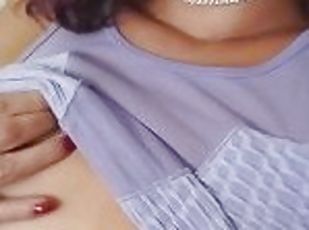 amateur, latina, solo, petits-seins