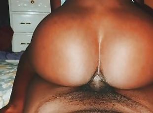 pantat, vagina-pussy, sayang, berkulit-hitam, penis-besar, creampie-ejakulasi-di-dalam-vagina-atau-anus-dan-keluarnya-tetesan-sperma, menunggangi, cowgirl-posisi-sex-wanita-di-atas-pria, penis