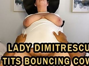 Lady Dimitrescu Rides Cowgirl - Big Tits Bouncing - 4K 60 FPS - Res...