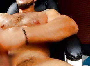 masturbation, amateur, énorme-bite, gay, ejaculation, webcam, musclé