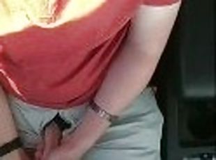 fisting, masturbation, public, amateur, ejaculation-sur-le-corps, gay, branlette, solo